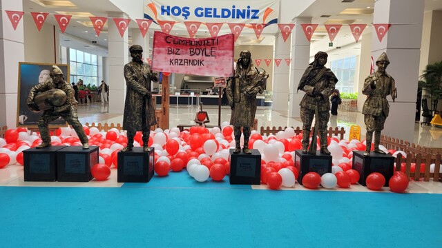 Samsun Kitap Fuarı'nda 29 Ekim Cumhuriyet Bayramı kutlandı