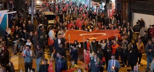 Kırıkkale'de Cumhuriyet'in 103. yılı fener alayı ve konserle kutlandı