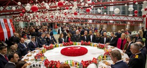 Erzincan'da Cumhuriyet'in 103. yılı resepsiyonla kutlandı