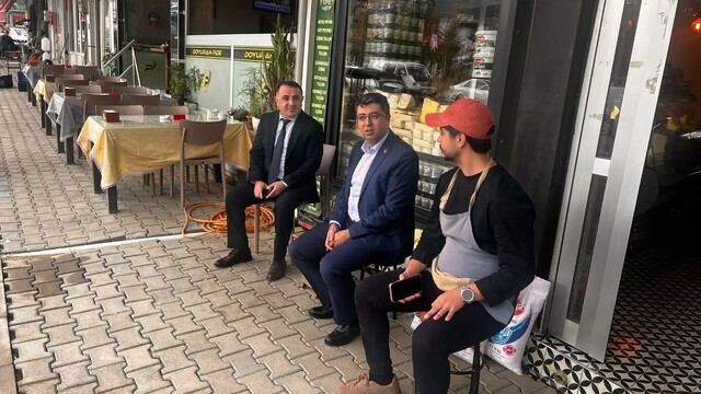 Yenipazar Kaymakamı Karataş esnafın taleplerini dinledi