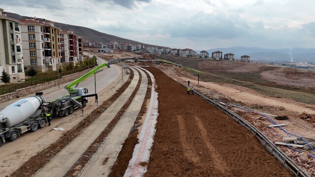 Güneykent Seyir Yolu Projesi'nde çalışmalar hızla ilerliyor