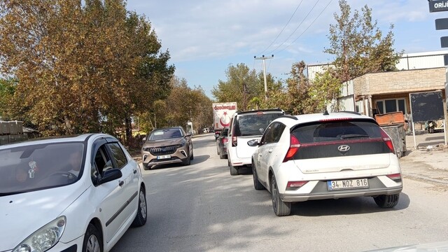 Nilüfer'de trafik çilesi