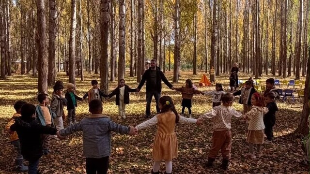 Aydıntepe'de minikler için doğada öğrenme etkinliği düzenlendi