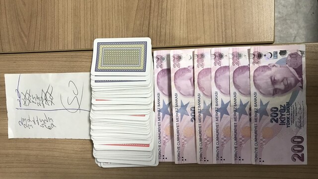 Kumar denetimlerinde 6 kişiye 69 bin 624 lira ceza