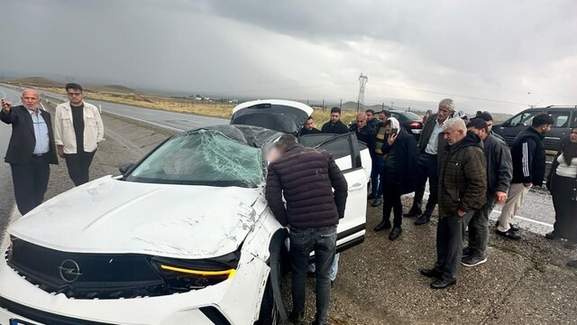 Diyarbakır'da trafik kazası: 1 yaralı