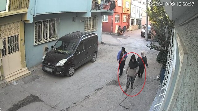 450 bin TL'lik ziynet eşyası çalan şüpheli, 35 kameradan görüntü incelenerek yakalandı