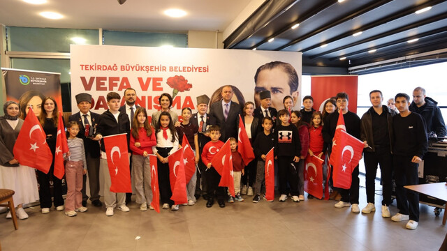 Tekirdağ'da şehit aileleri ve gaziler "Vefa ve Dayanışma Buluşması"nda bir araya geldi