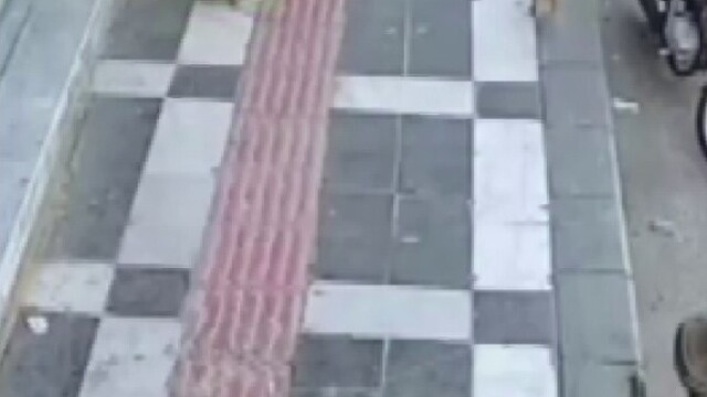 Şanlıurfa'da iki kız kardeşinin çantasını sırtlayan ağabey kamerada