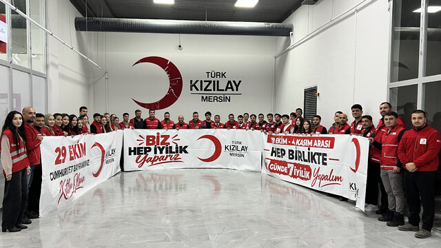 Mersin'de Kızılay Haftası açılış programı düzenlendi