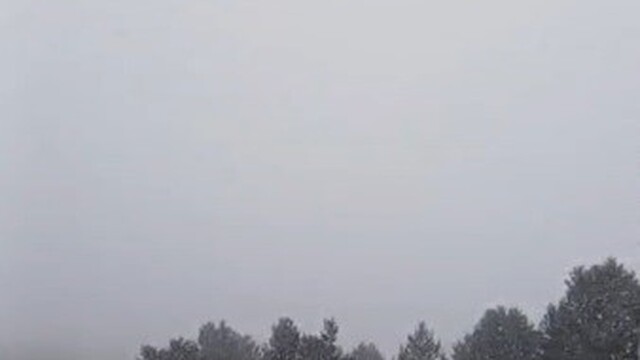 Sarıkamış'ta yağmur zirvede kara dönüştü