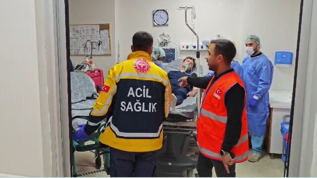 Gölbaşı Devlet Hastanesi'nde mor kod tatbikatı gerçeği aratmadı