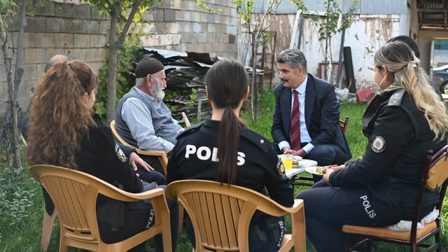 Erzincan Emniyet Müdürü Doköz'den şehit ailesine ziyaret