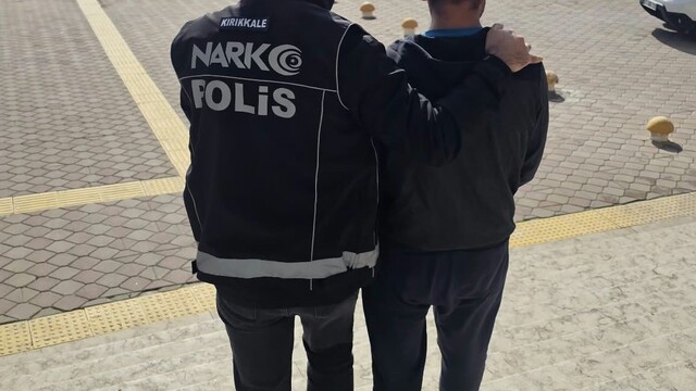 Kırıkkale'de uyuşturucu operasyonunda 1 tutuklama
