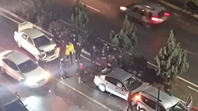 Siirt'te zincirleme trafik kazası: 2 yaralı