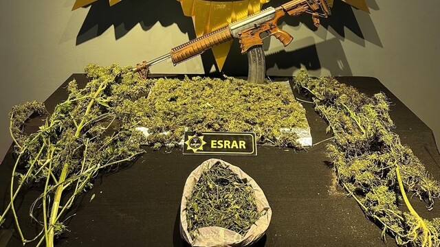 Malatya'da 2 kilo esrar ele geçirildi