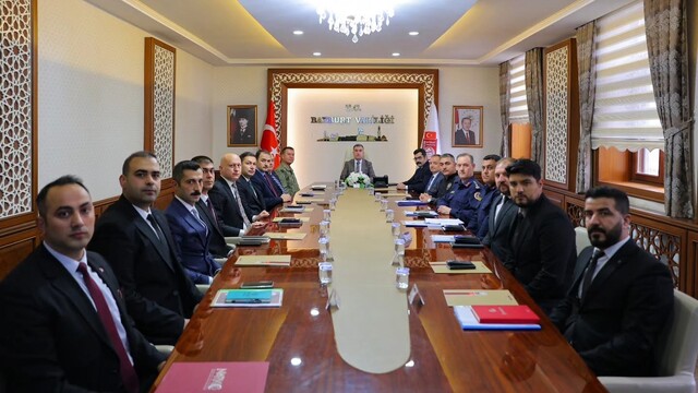 Bayburt'ta güvenlik ve asayiş toplantısı gerçekleştirildi