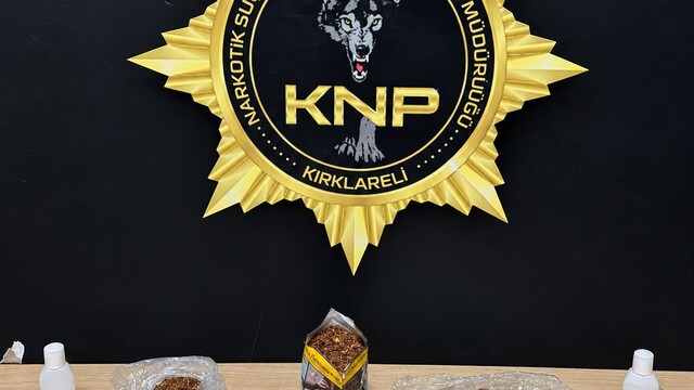 Kırklareli'nde uyuşturucu operasyonunda 2 zanlı tutuklandı