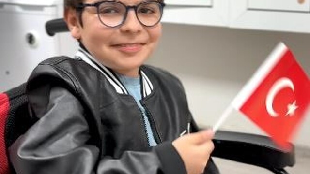 Vali Ergün, DMD hastası Muhammet'in isteğini geri çevirmedi