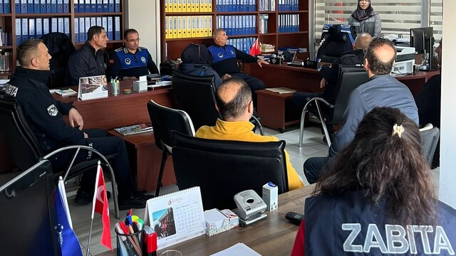 Akçakoca'da zabıta personeline sağlıklı yaşam eğitimi