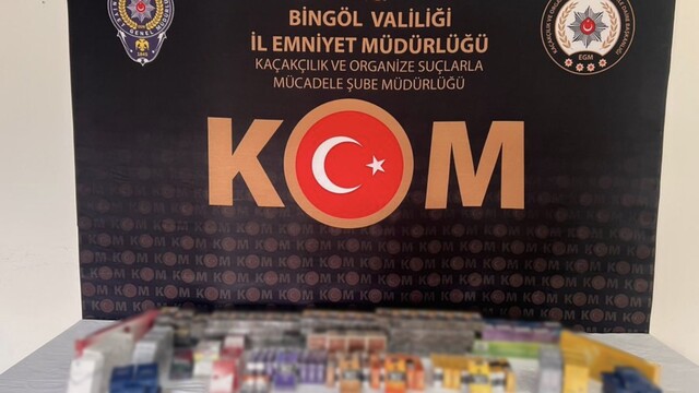 Bingöl'de kaçak sigara operasyonu: Çok sayıda ürün ele geçirildi