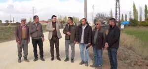 Bolvadin’de ulaşım altyapısı çalışmaları sürüyor