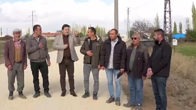 Bolvadin'de ulaşım altyapısı çalışmaları sürüyor