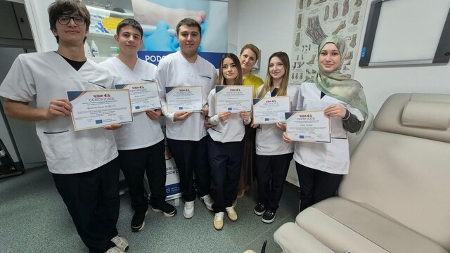 Giresunlu öğrenciler Romanya ve Macaristan'da mesleki stajlarını tamamladı