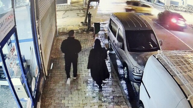 Adıyaman'da 2 kişinin yaralandığı kaza kamerada
