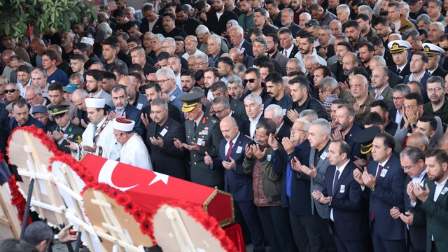 Şehit Yusuf Sait Ünlü memleketi Aydın'da toprağa verildi