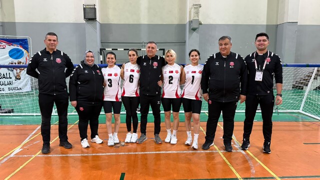 Goalball Kadınlar 1. Ligi'nde Kahramanmaraş Belediyespor'dan 4'te 4
